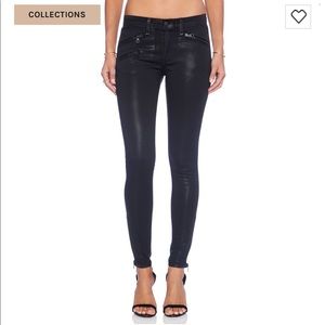 rag & bone / JEAN, Coated Skinny Jeans, Size 27